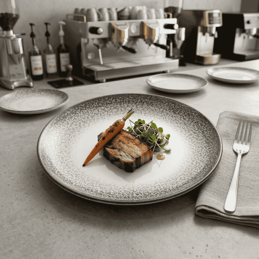 Plato Plano Spazio 27 Cm By Bone