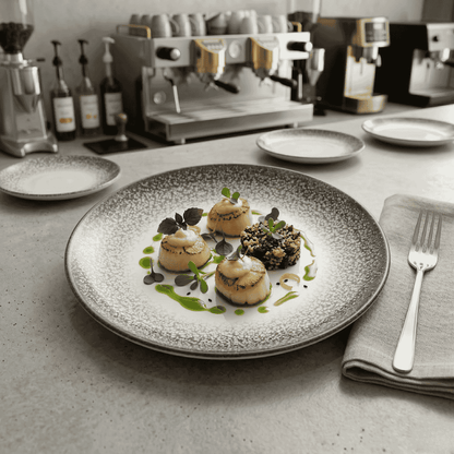 Plato Plano Spazio 27 Cm By Bone