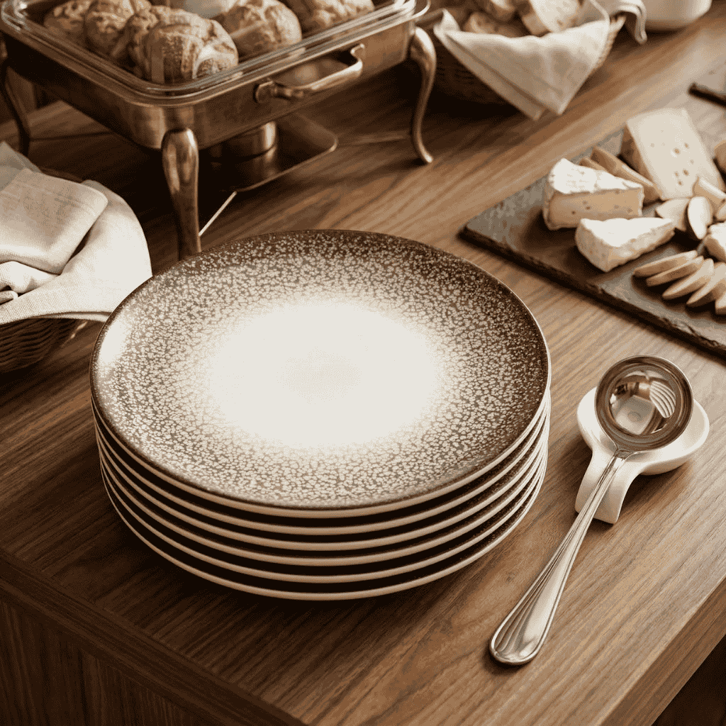 Plato Plano Spazio 30 Cm By Bone