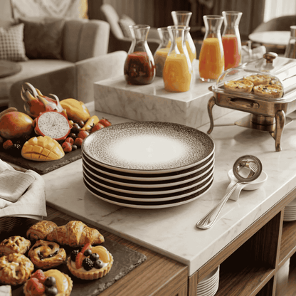 Plato Plano Spazio 30 Cm By Bone