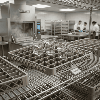 Canasto Lavavajillas Traex Rack Extension 9 Compartimientos Vollrath