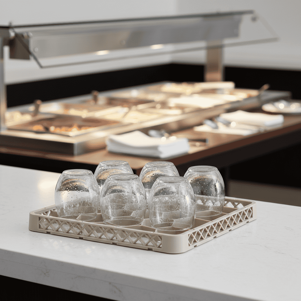 Rack Traex Extensión Beige 20 Compartimentos Vollrath