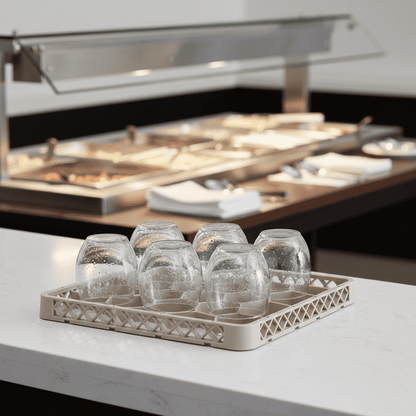 Rack Traex Extensión Beige 20 Compartimentos Vollrath