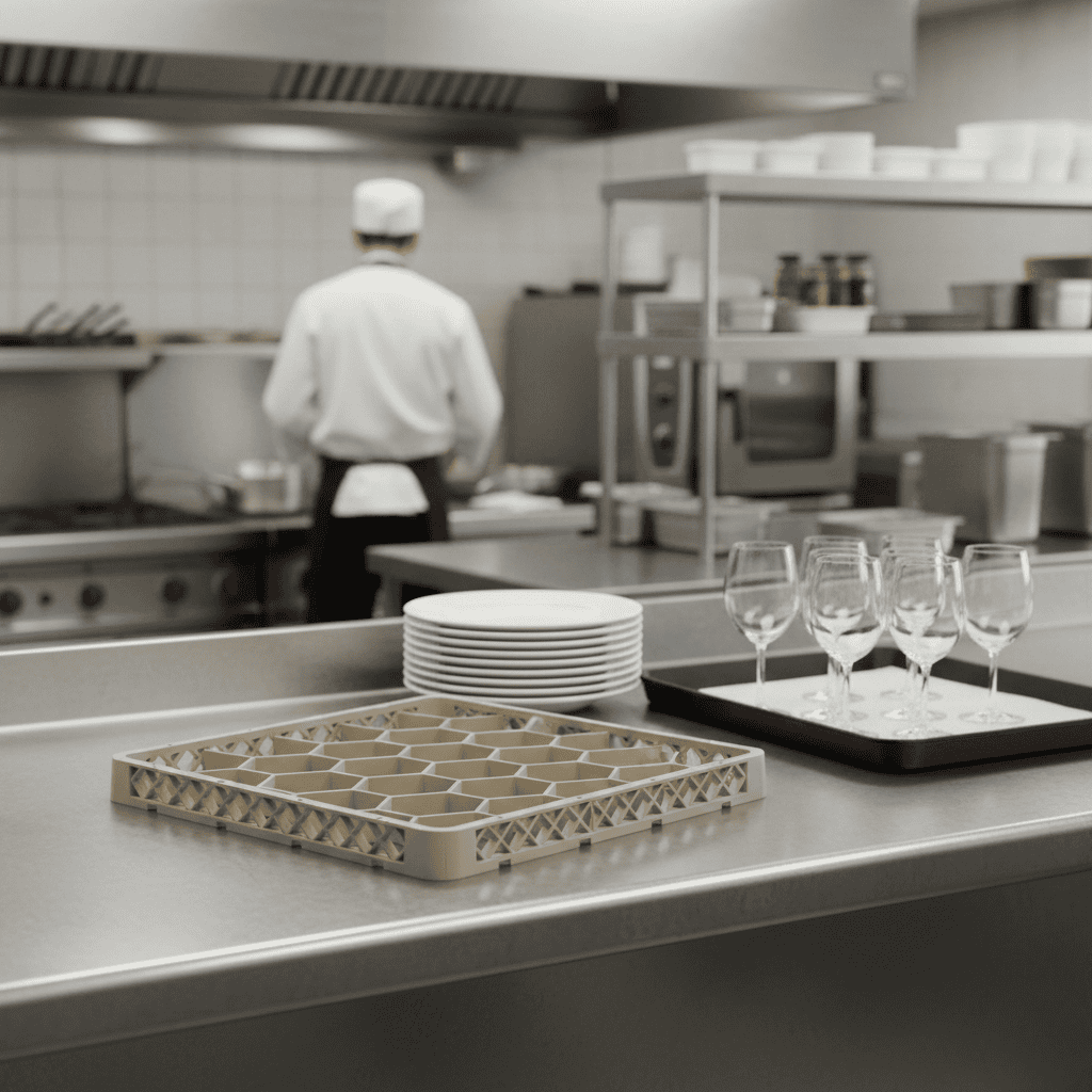 Rack Traex Extensión Beige 20 Compartimentos Vollrath