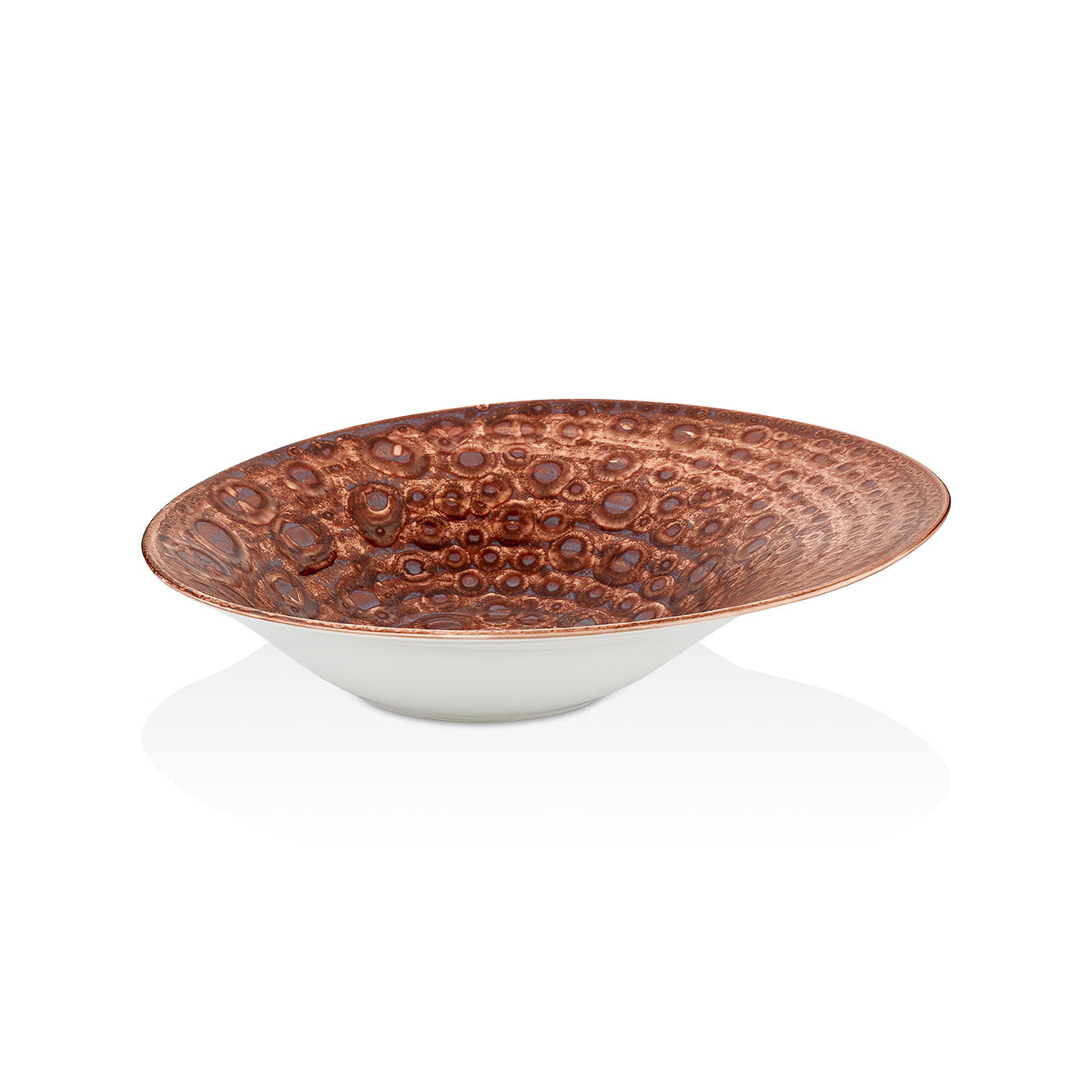 By Bone Cowry Plato Hondo de 27 cm / 500 ml