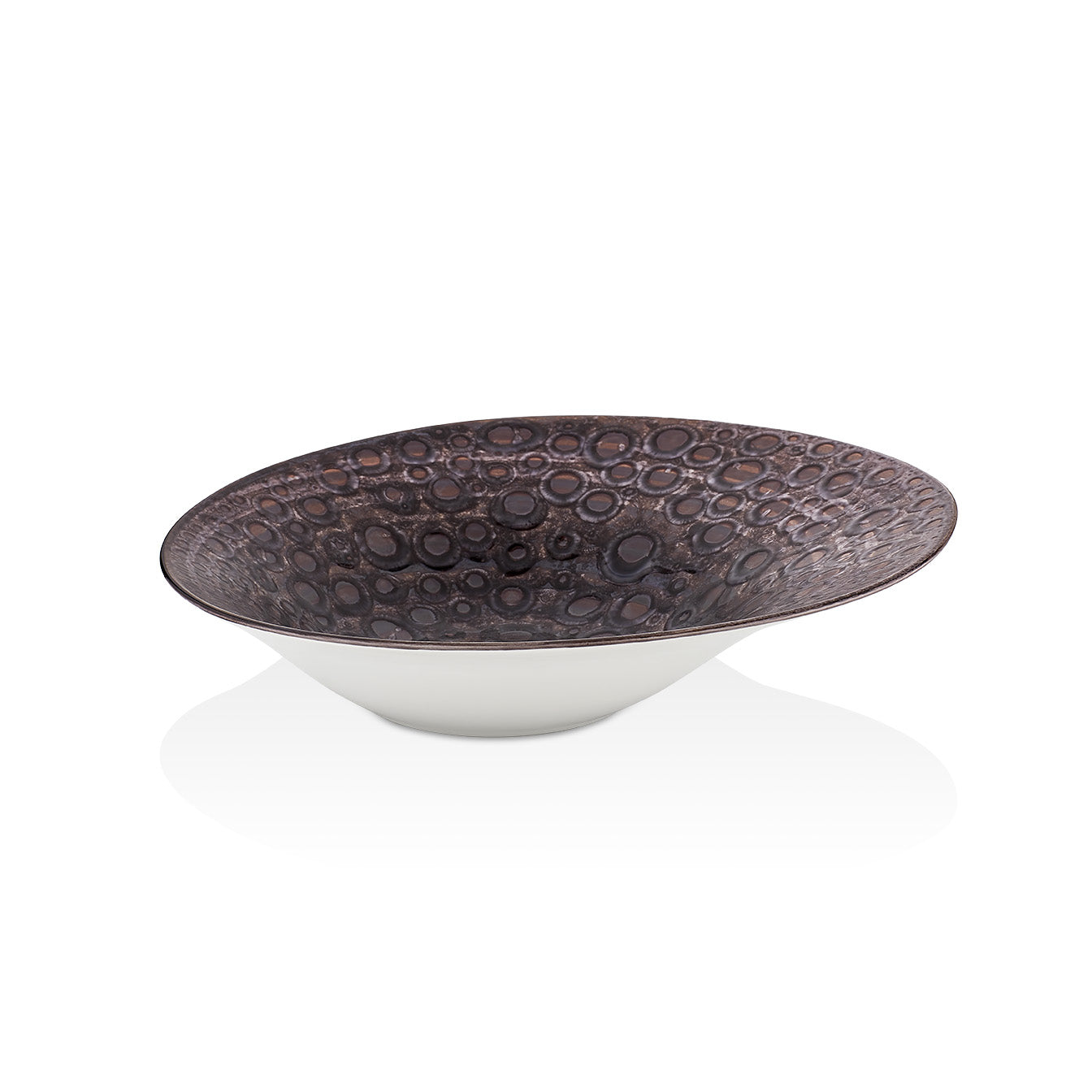 By Bone Cowry Plato Hondo de 27 cm / 500 ml