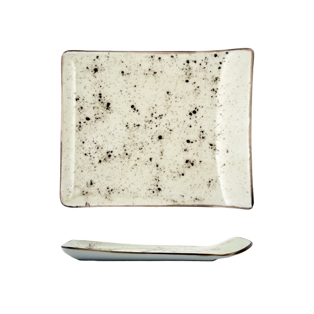Irabia - Reactiv Fuente Curve 21,5 x 18 cm Marfil