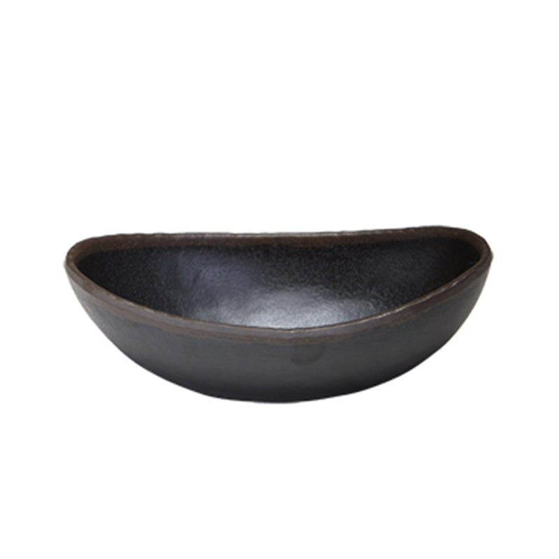 Bar Melamine Rustic Bowl Ovalado 10 X 16,7 cm